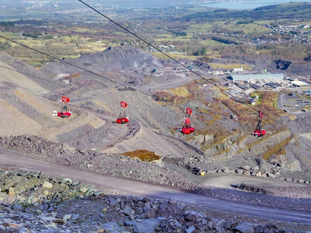 Zip World, North Wales