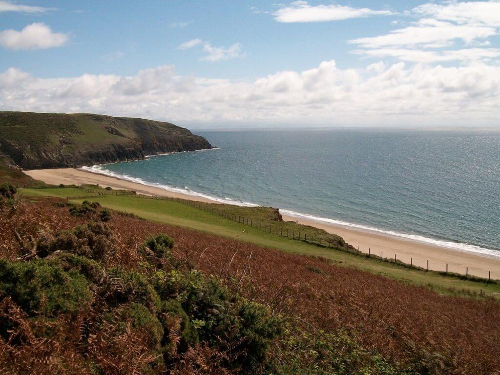 A picture of Porth Ceiriad beach on the Llyn Peninsula, North Wales
